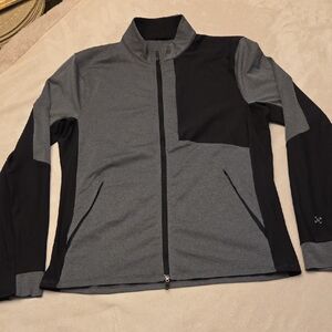 IUC Wommen's Black and Gray Jacket, Size M